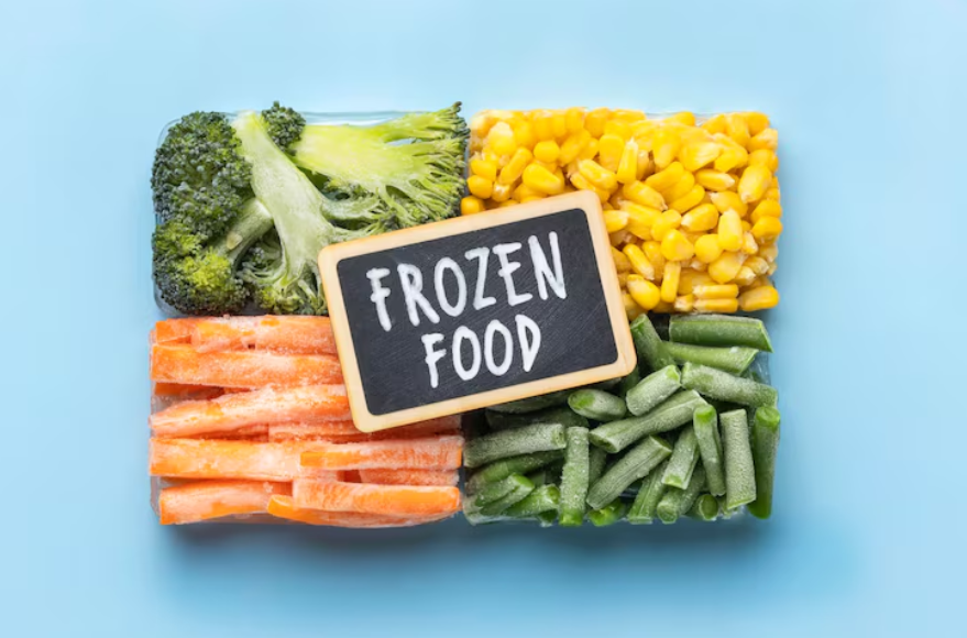 frozen vegetables illustrating high quality frozen foods for easier everyday meals